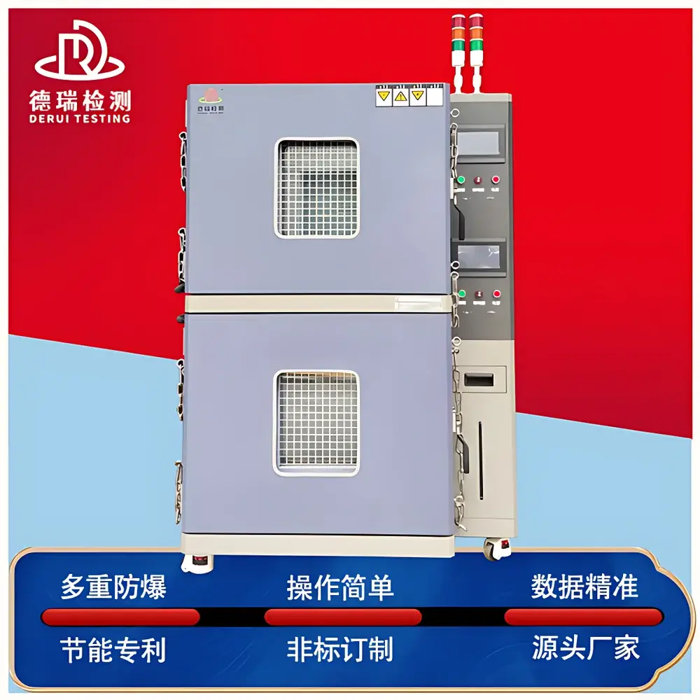 Derui Testing DR-D201-225E Dual-Zone Explosion-Proof Environmental Test Chamber