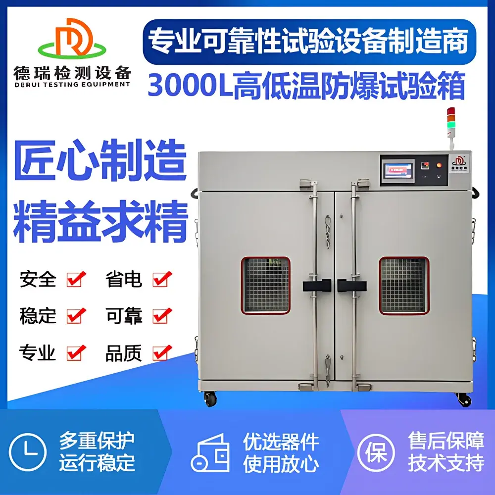 Derui Testing DR-D201-225E Dual-Zone Explosion-Proof Environmental Test Chamber