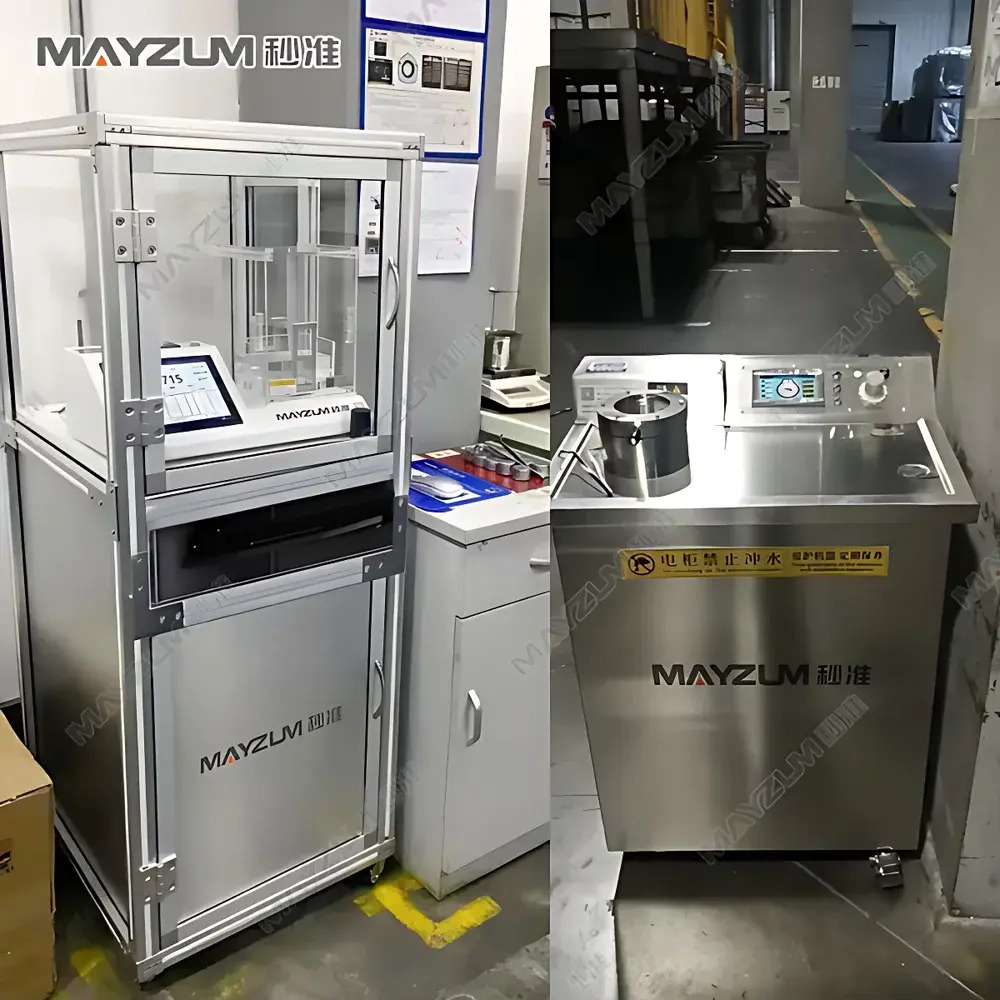 MAYZUM MAYA203DIV2L ASTM/ISO-Compliant Aluminum Melt Hydrogen Analyzer via Vacuum Solidification Density Equivalence Method