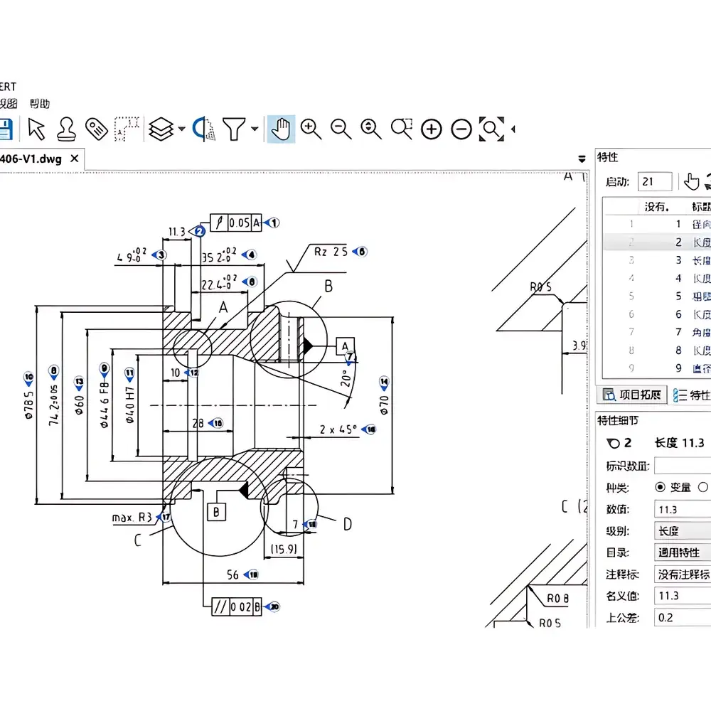 ELIAS FAI300 PDF-to-Bubble-Chart Automation Software