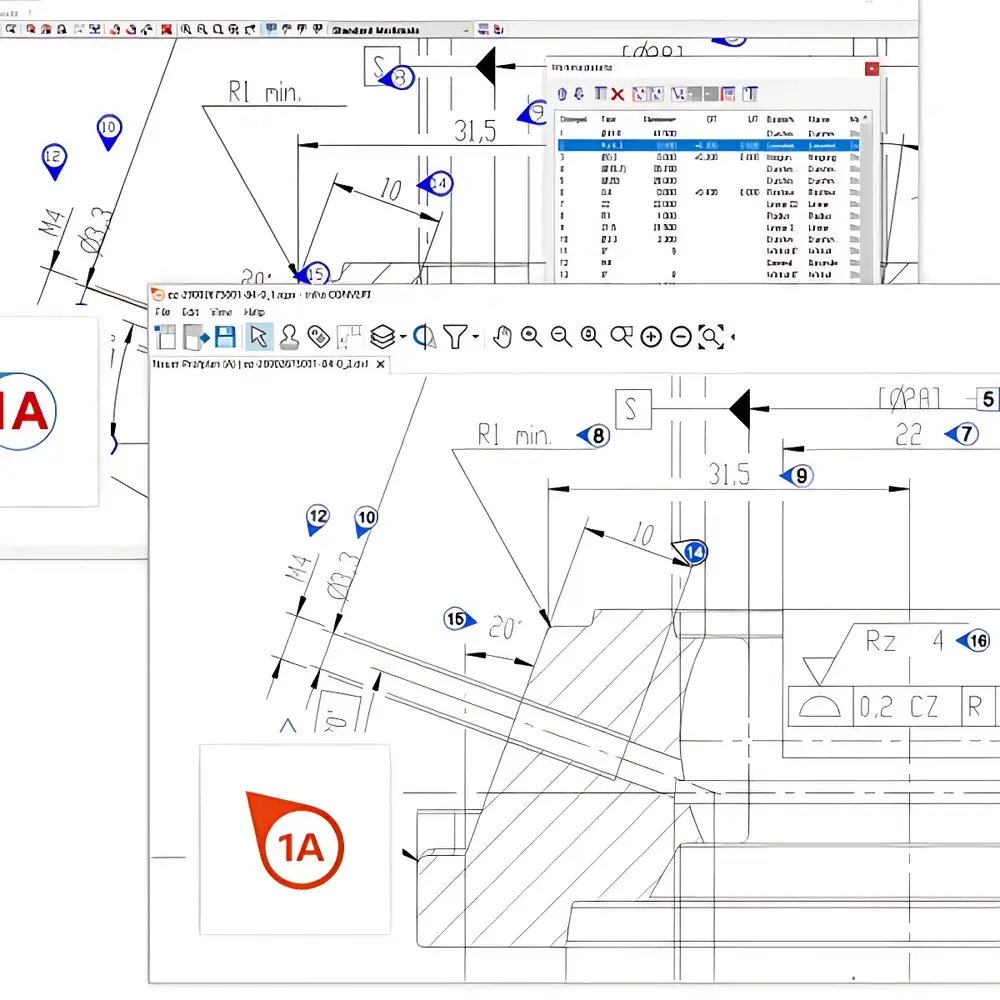 ELIAS FAI300 PDF-to-Bubble-Chart Automation Software
