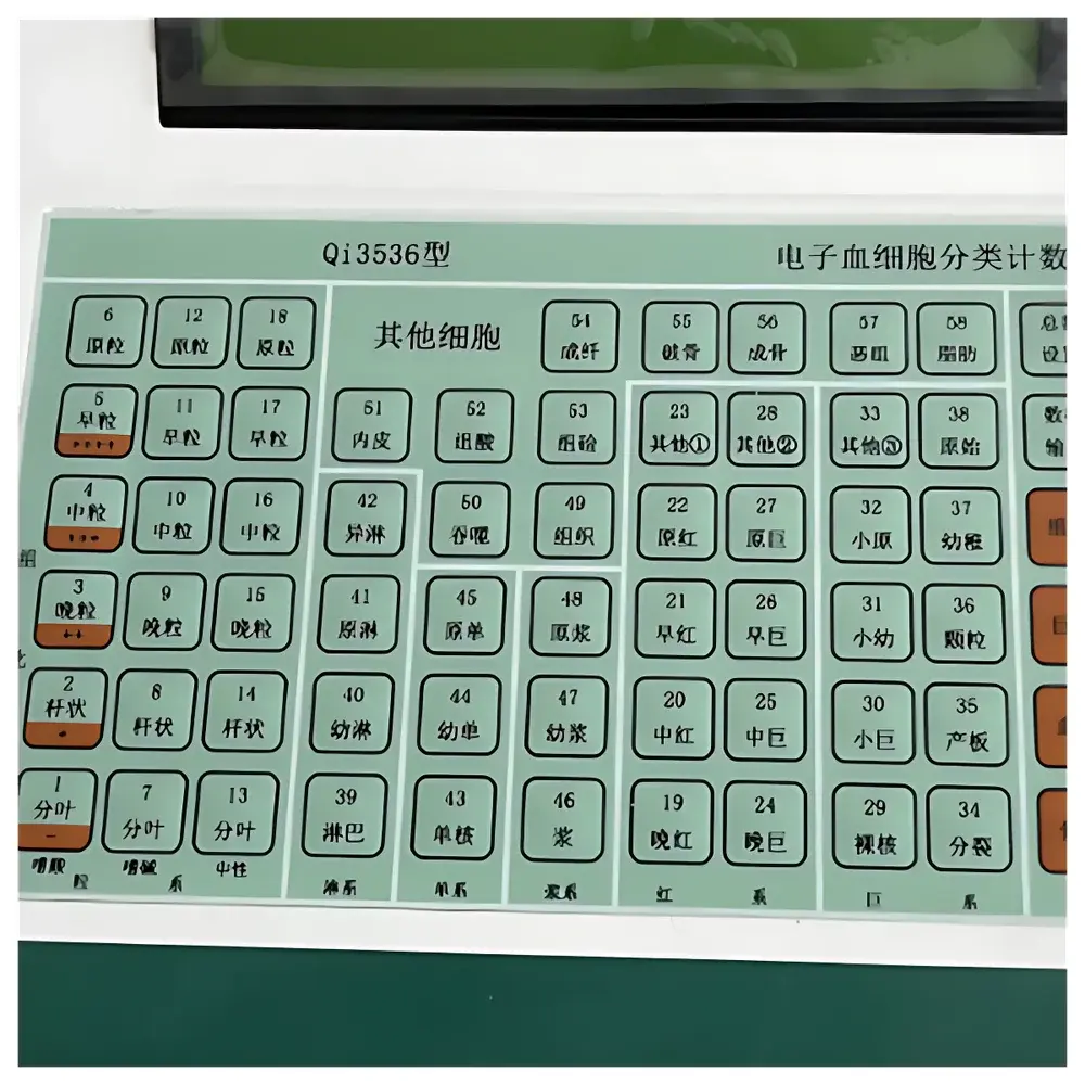 Chuanyu Qi3536 Hemocytometer with 58-Cell Classification & Four Counting Modes
