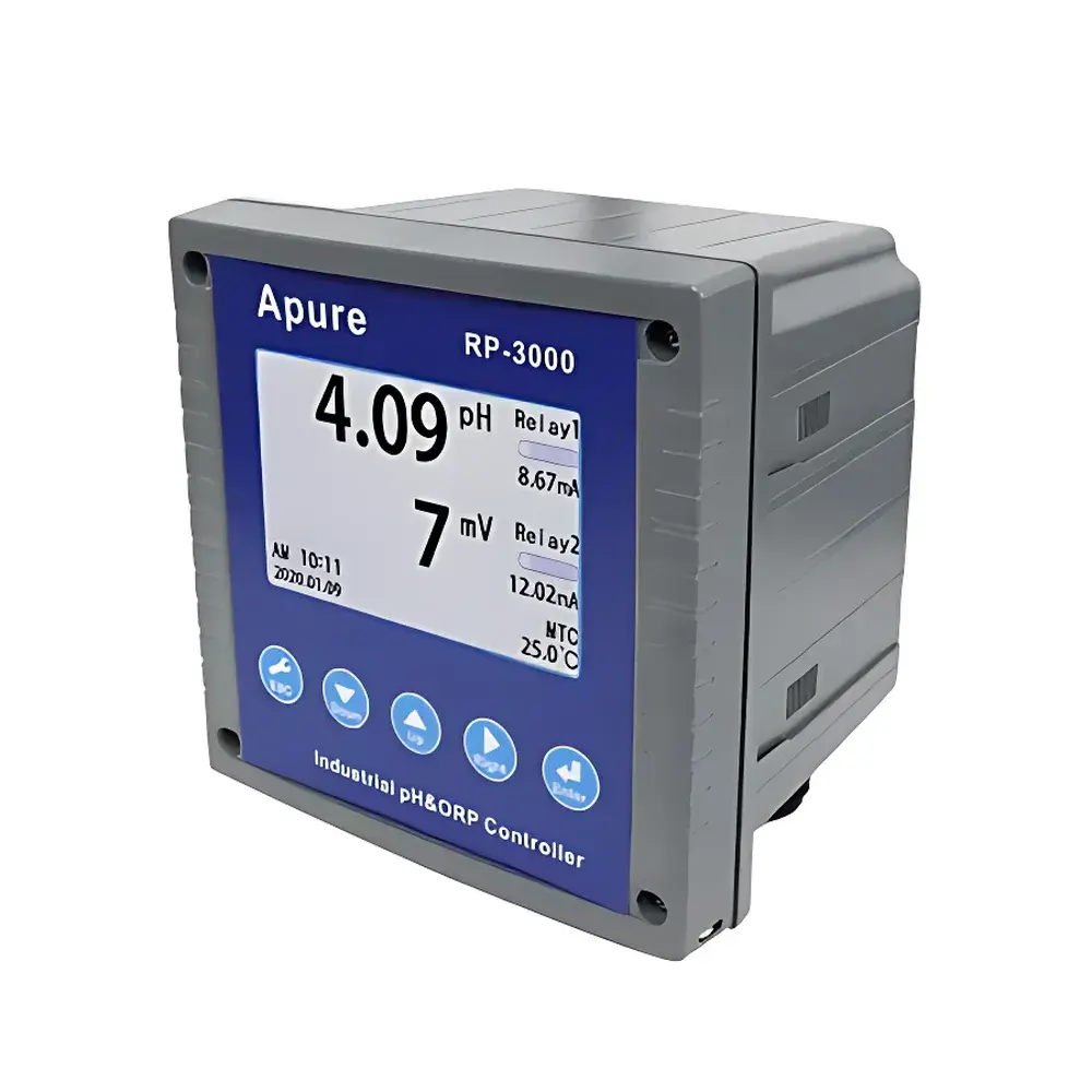 Apure RP-3000 Dual-Channel Online pH and ORP Transmitter