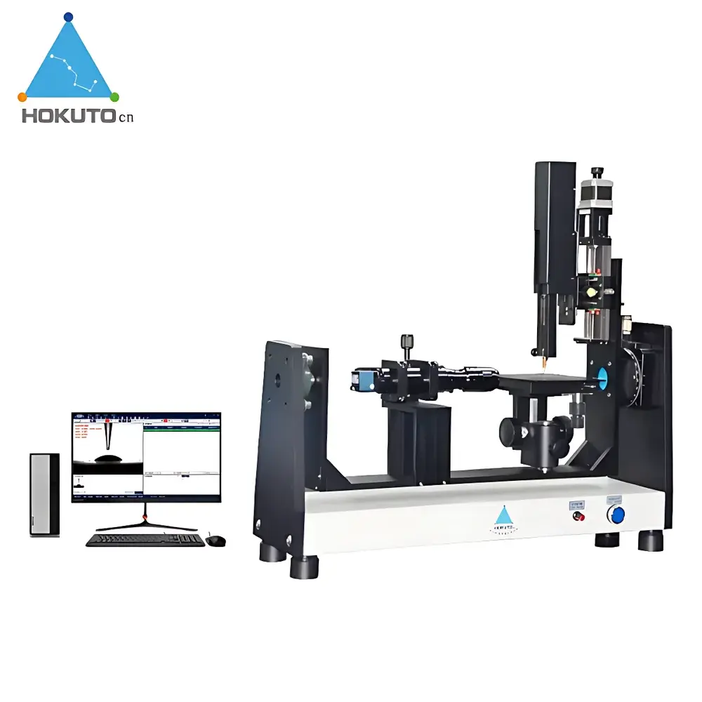 Hokuto CA-500S Automated Tilting Optical Contact Angle Analyzer with Surface & Interfacial Tension Measurement
