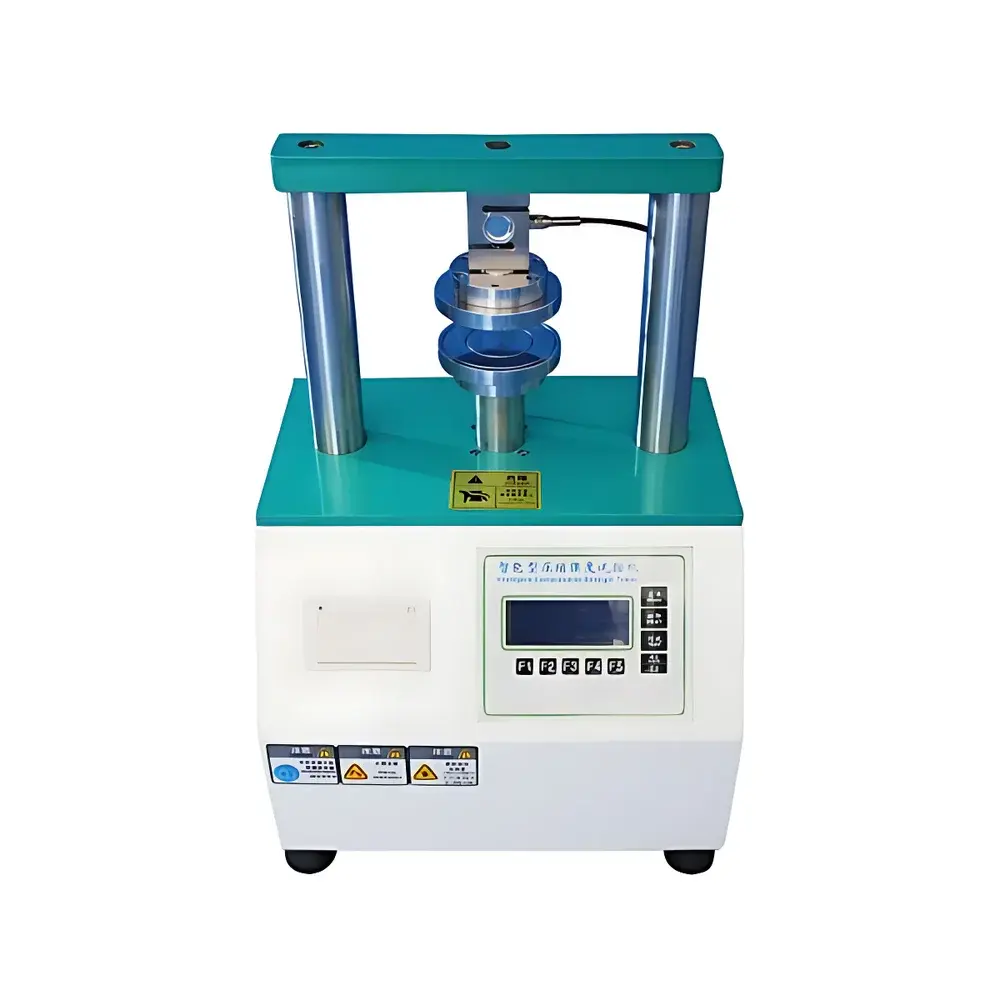 Jihengpin HP-YSY3000 Electronic Compression Testing Instrument for Corrugated Board Edge Crush Test (ECT), Ring Crush Test (RCT), Flat Crush Test (FCT), and Ply Adhesion Test (PAT)
