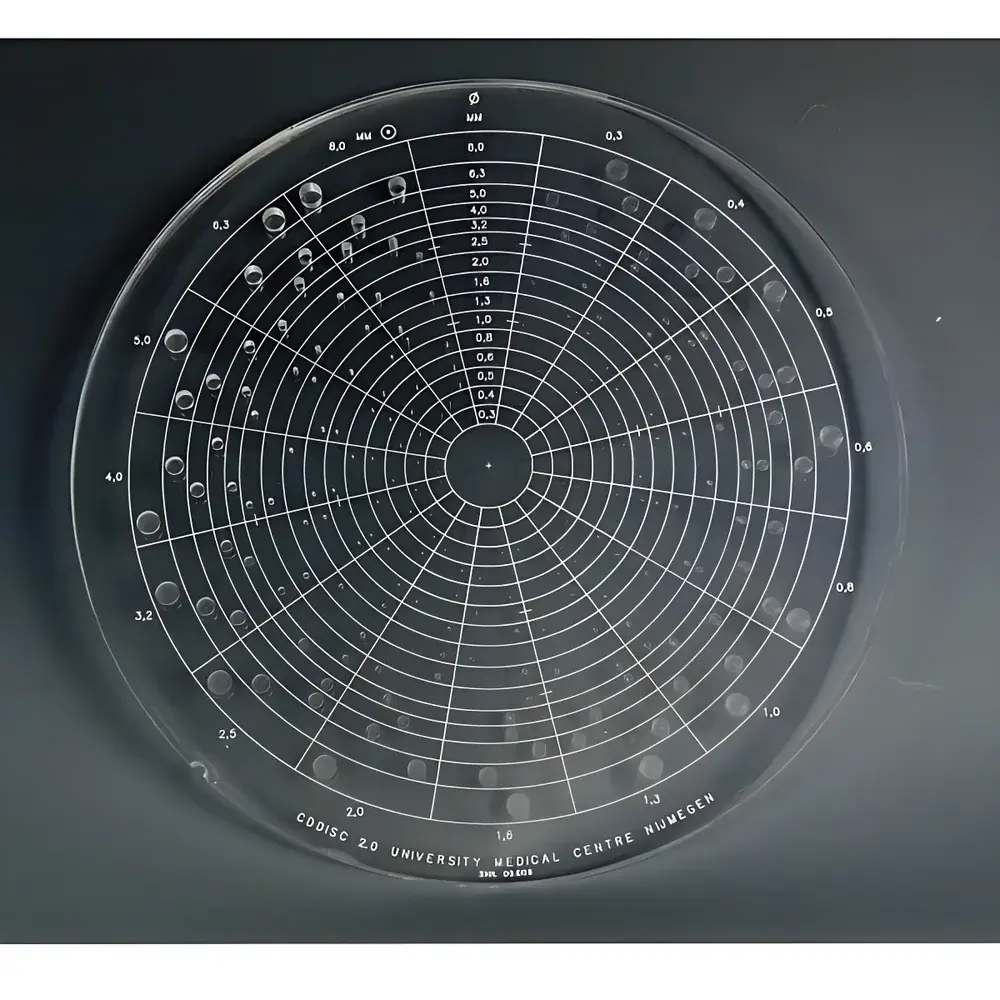 Artinis CD DISC 2.0 Contrast-Detail Phantom for Fluoroscopic Imaging Systems