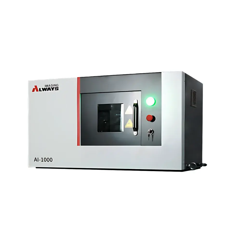 Always Imaging AI-1000 Industrial Micro-CT System for Glass Container Porosity Analysis