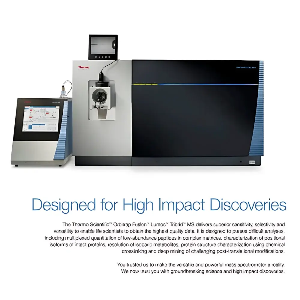Thermo Fisher Orbitrap Fusion Lumos Tribrid High-Resolution Mass Spectrometer (Refurbished)