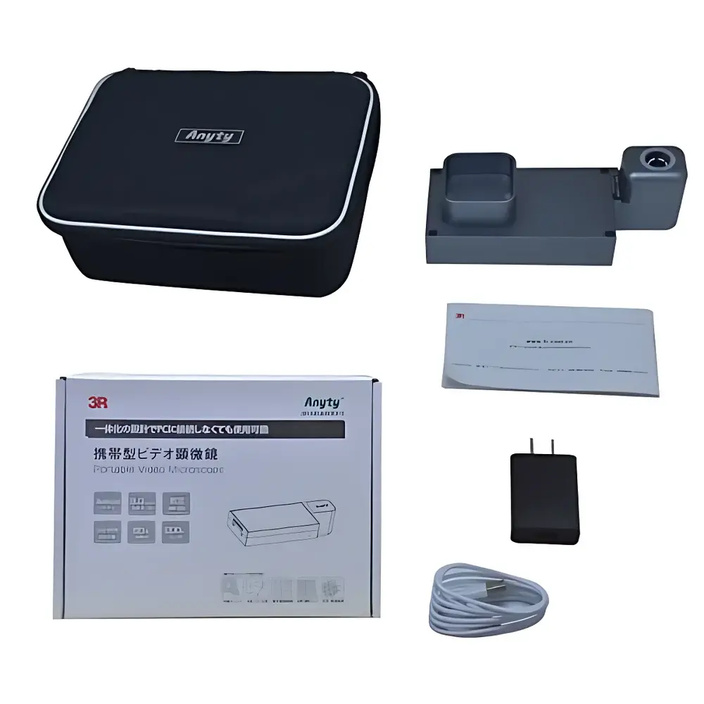 Anyty 3R-MSA600FS Portable Digital Video Microscope with Auto-Focus and 8GB Onboard Storage