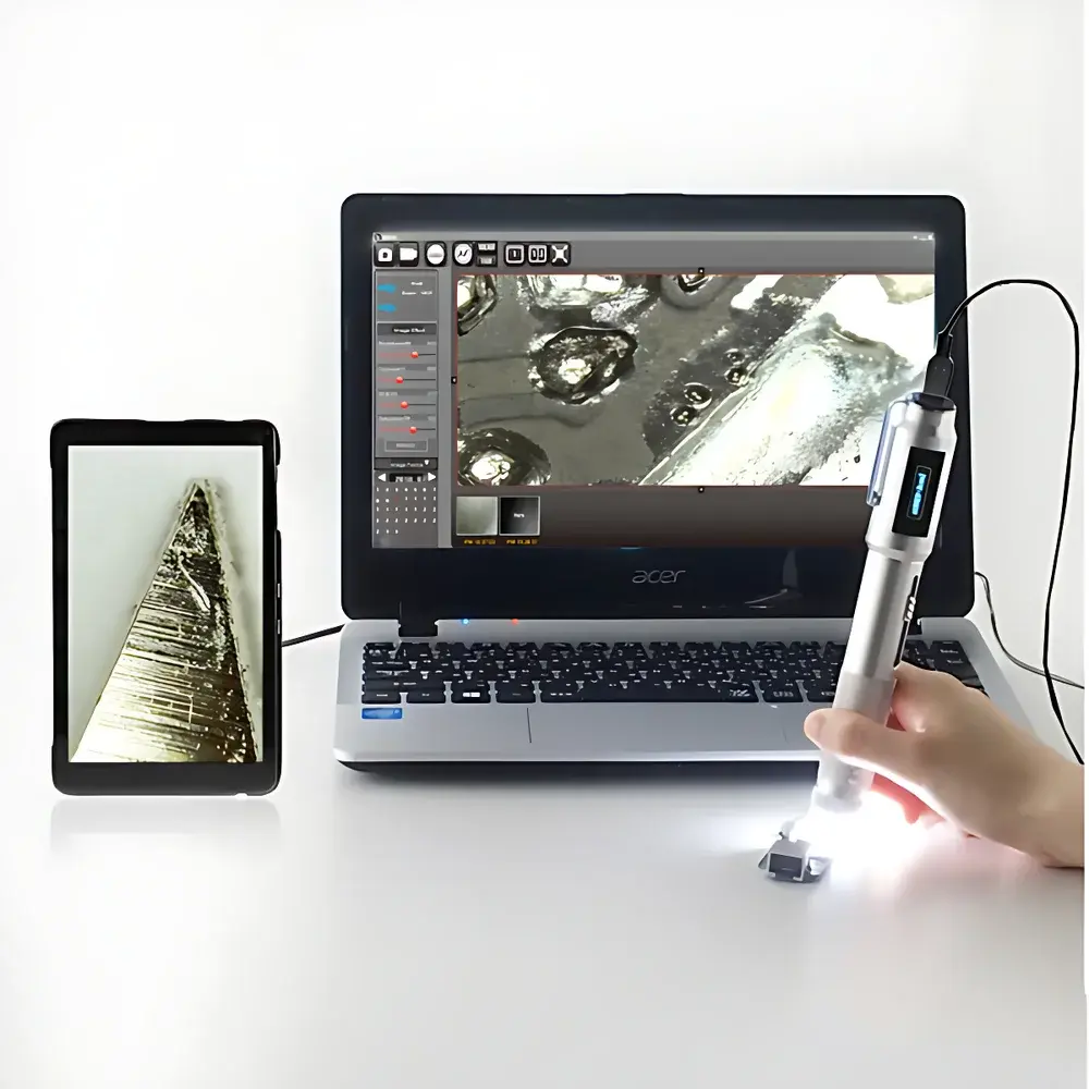 Anyty 3R-MSBTVTY Liquid-Lens Auto-Focus Handheld Digital Microscope