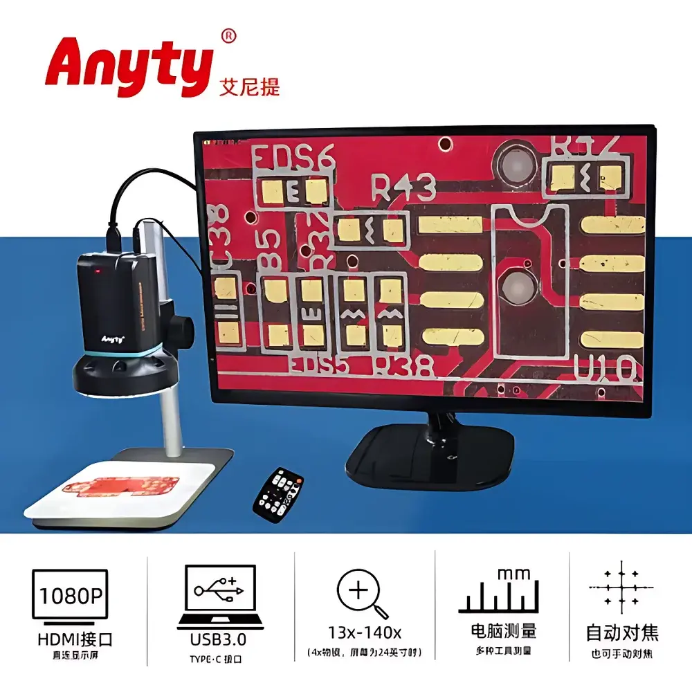 Anyty 3R-MSTVUSB2140 Desktop Auto-Focus Digital Microscope