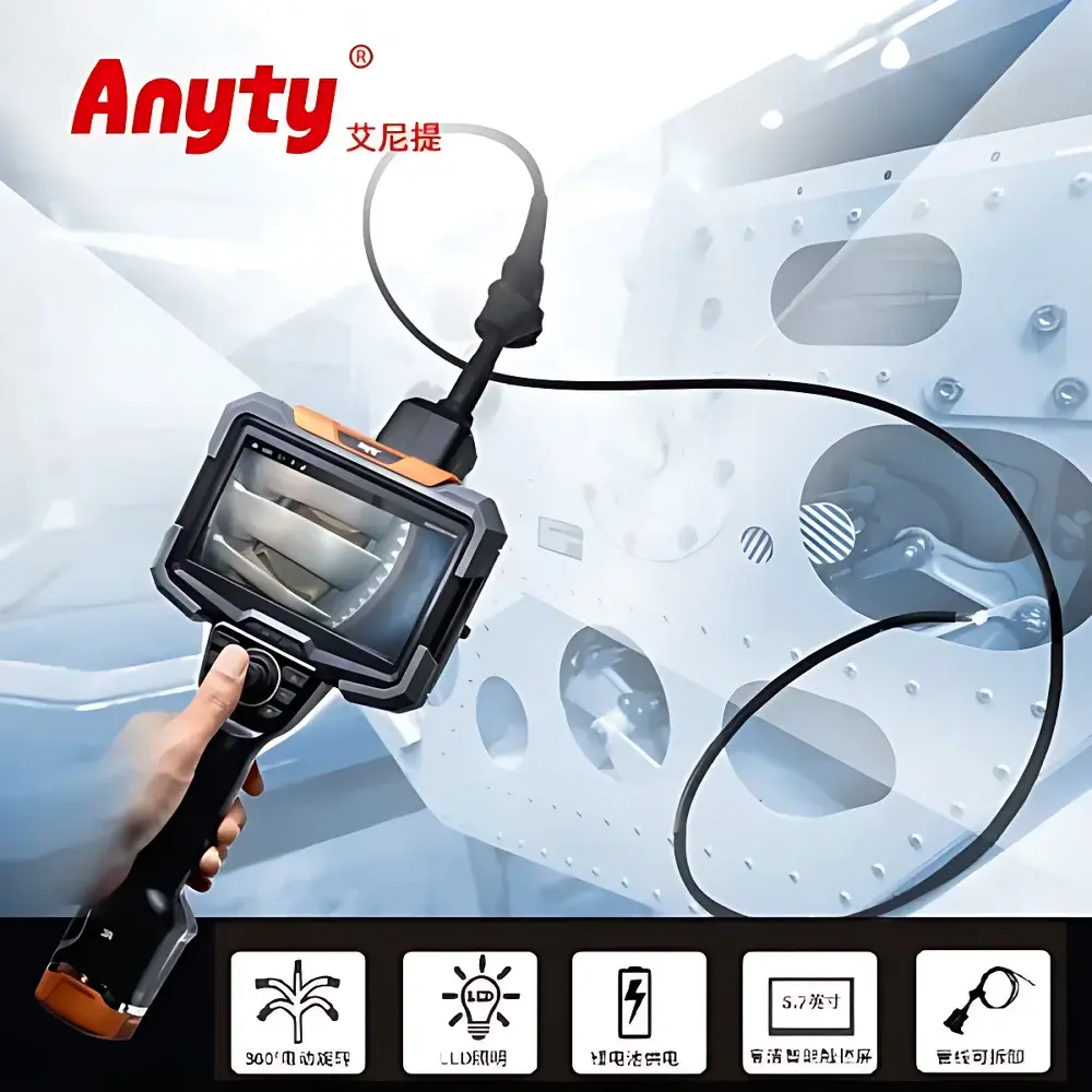 Anyty 3R-PPMC-FS Motorized Rotational Industrial Borescope