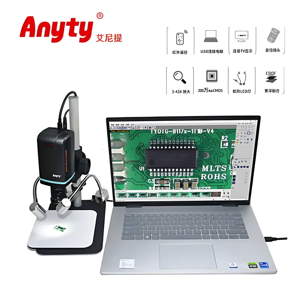 Anyty 3R-MSTVUSB142W High-Performance Wide-Field Digital Microscope