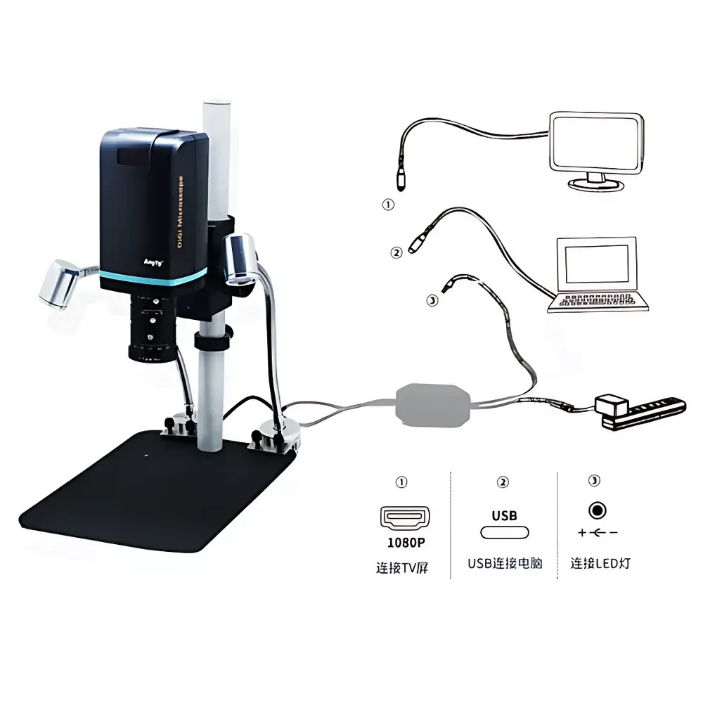 Anyty 3R-MSTVUSB142W High-Performance Wide-Field Digital Microscope