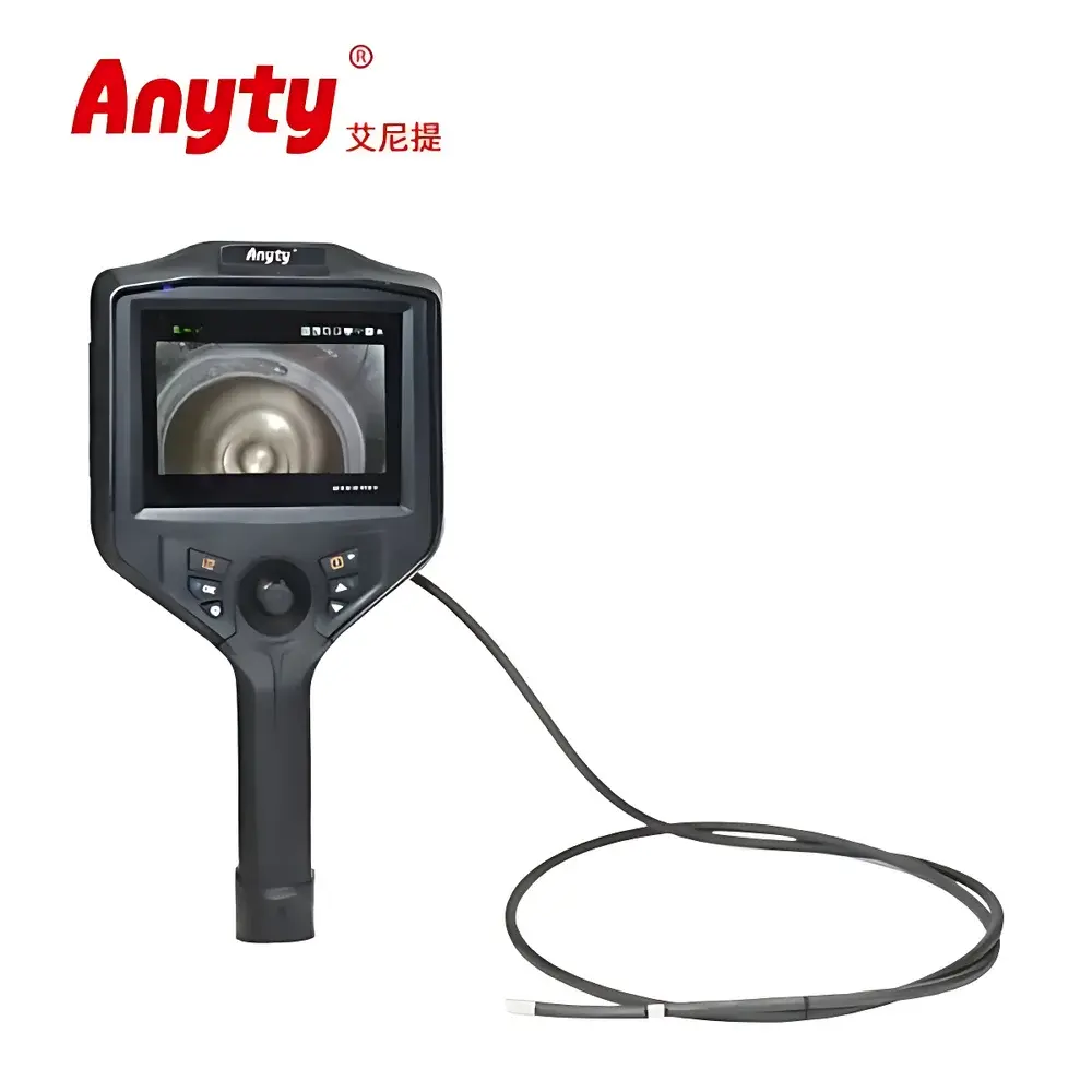 Anyty 3R-PPMC-S Portable High-Definition Swappable Probe Industrial Borescope with 360° Articulation
