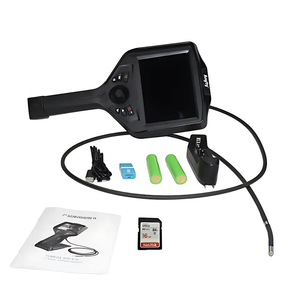 Anyty 3R-PPMC-S Portable High-Definition Swappable Probe Industrial Borescope with 360° Articulation
