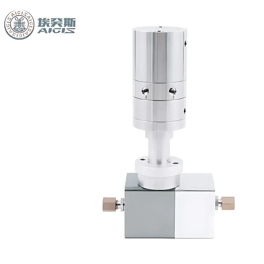 AIGIS AGS-GBG10-ET-K75S2-2-N-A1-S Pneumatic/Electric Actuated Multi-Position Sample Introduction and Purge/Trap Switching Valve