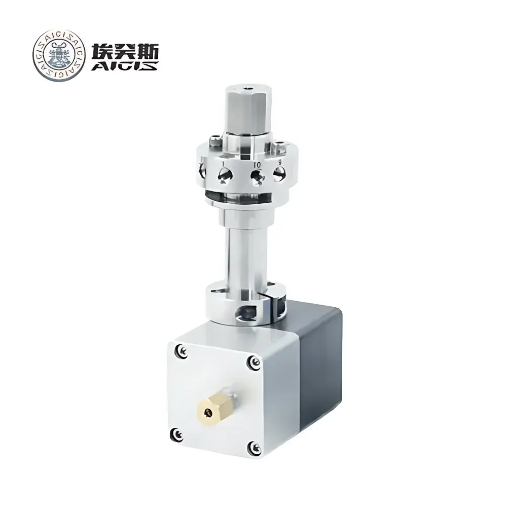 AGS-GAG06-ET-K10S1-2-S-Q1A 6-Channel Gas Chromatography Sample Injection Selector Valve Assembly