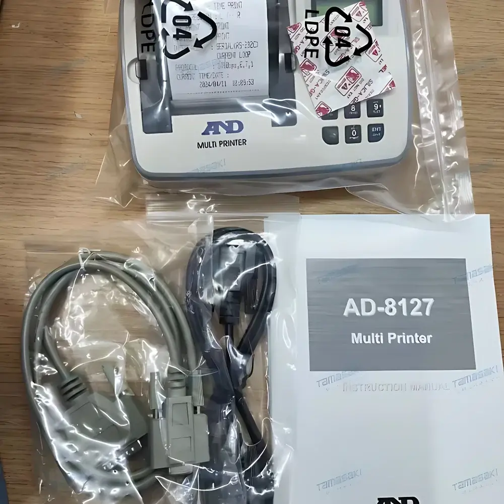 A&D AD-8127 Multi-Function Log Printer for Precision Balances and Scales