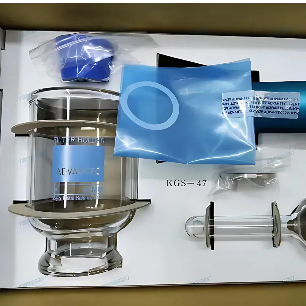 Advantec KGS-47 Glass Vacuum Filtration Holder with Stainless Steel Support Screen