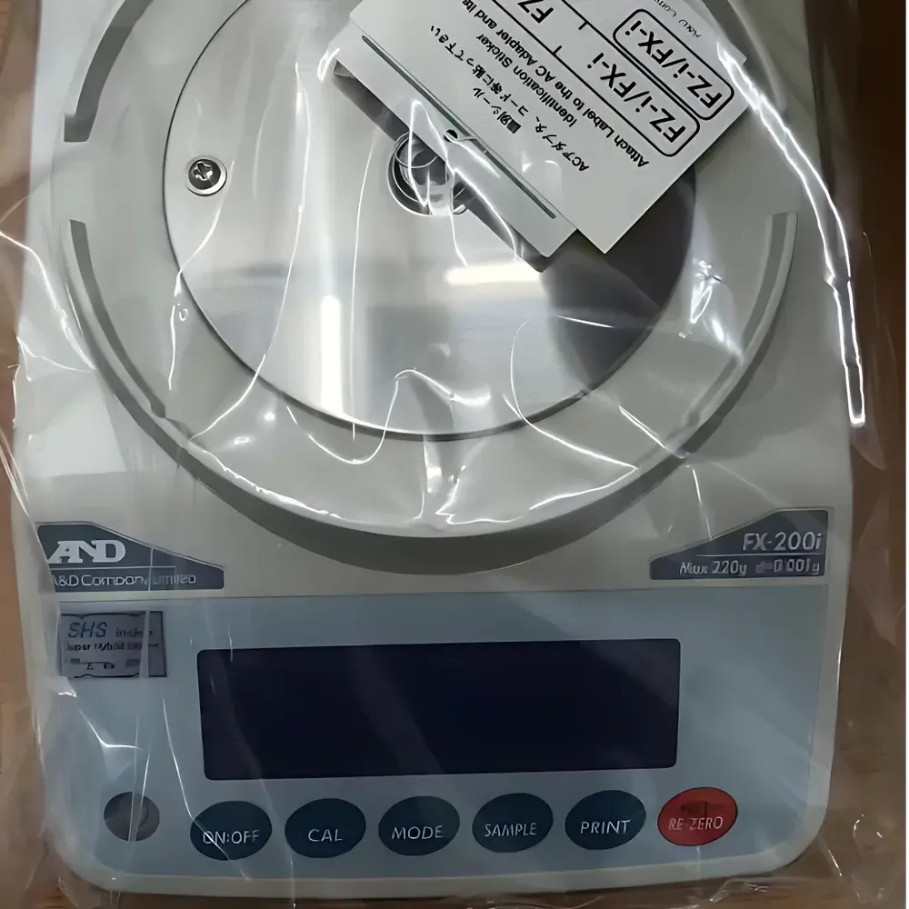 AND FX-200i Precision Analytical Balance (220 g capacity, 1 mg readability)