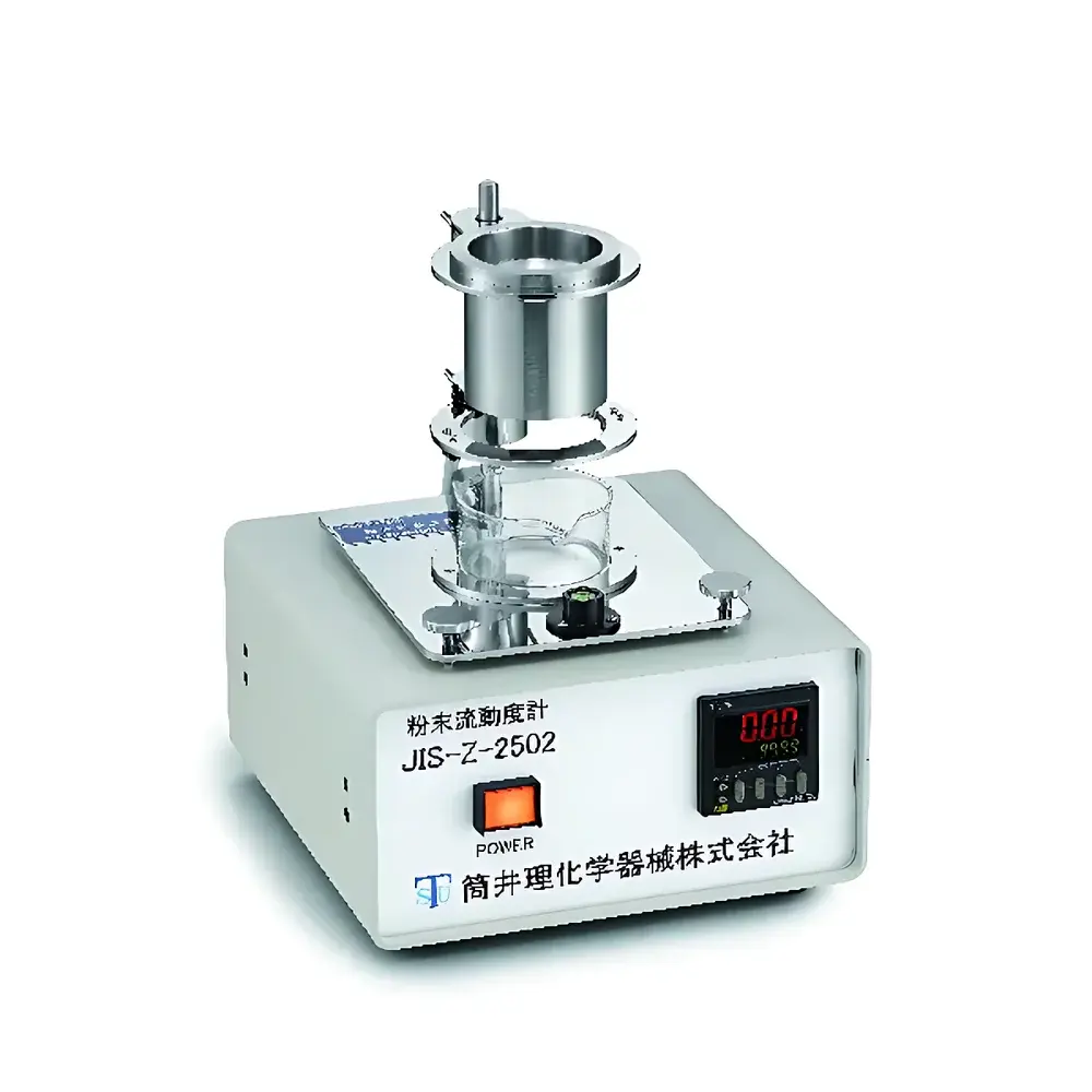 JIS-Z2502 Powder Flow Funnel with Integrated Sensor – TSUTSUI Rikagaku (Tutui Chemical)