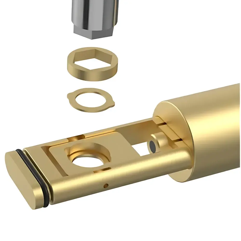 MicroInno MIVTHD-TF/JL Dual-Tilt Vacuum Transfer Holder for Transmission Electron Microscopy