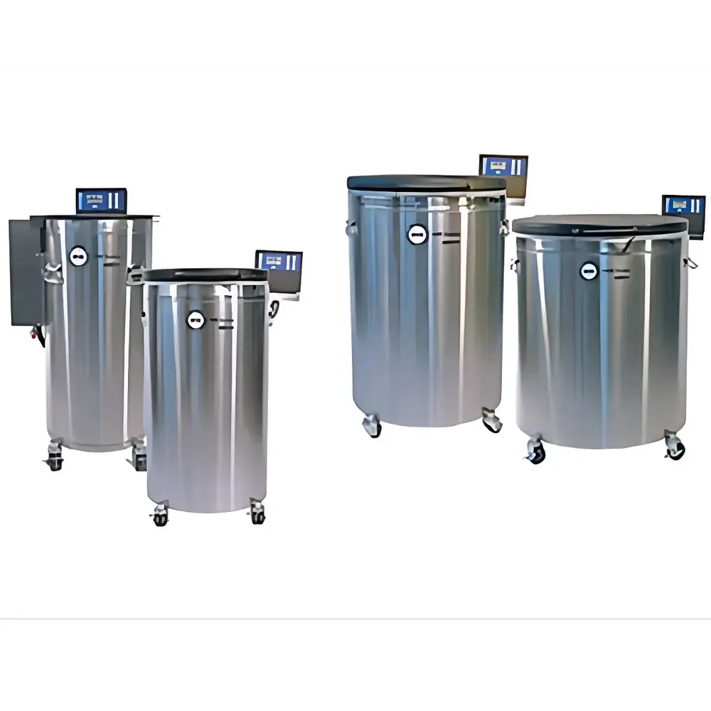 Chart MVE Model 616 Wide-Neck Cylindrical Biological Liquid Nitrogen Storage Tank