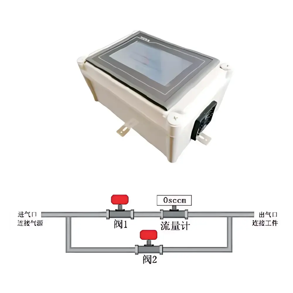 AITOLY ESMFM-650 Standard Soap Film Gas Flowmeter Calibration System