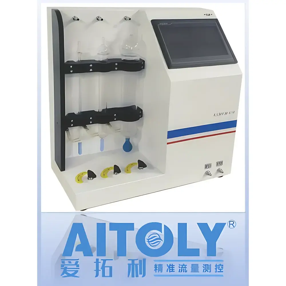 AITOLY ESMFM-650 Standard Soap Film Gas Flowmeter Calibration System