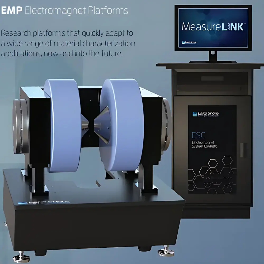 Lake Shore MCS Electromagnet-Based Variable-Temperature Hall Effect Measurement System