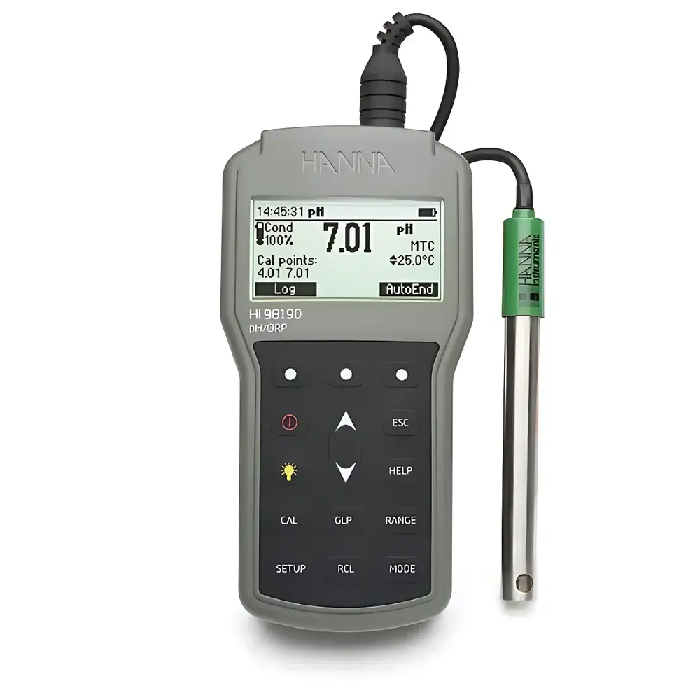 HANNA HI98190 Portable Multi-Parameter pH/ORP/Temperature Meter