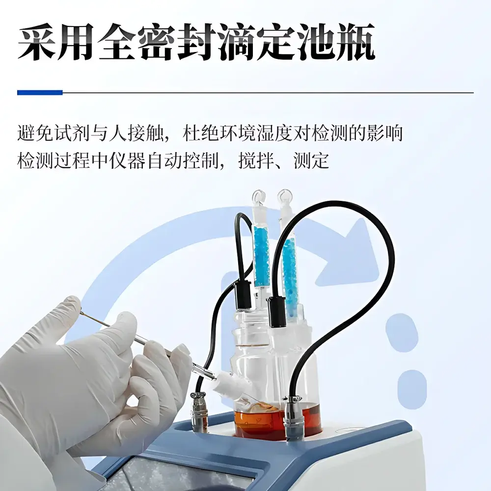 Tianyan TY-WS3 Karl Fischer Moisture Analyzer (Coulometric & Volumetric)