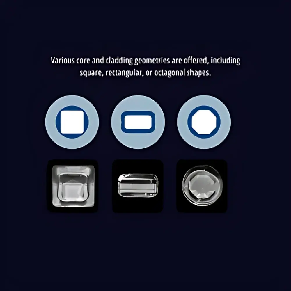 Non-Circular Core Silica Optical Fiber (Armadillo NCC Series)