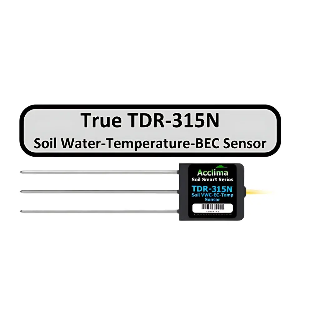 Acclima TDR-315N Integrated Soil Moisture, Temperature, and Electrical Conductivity Sensor