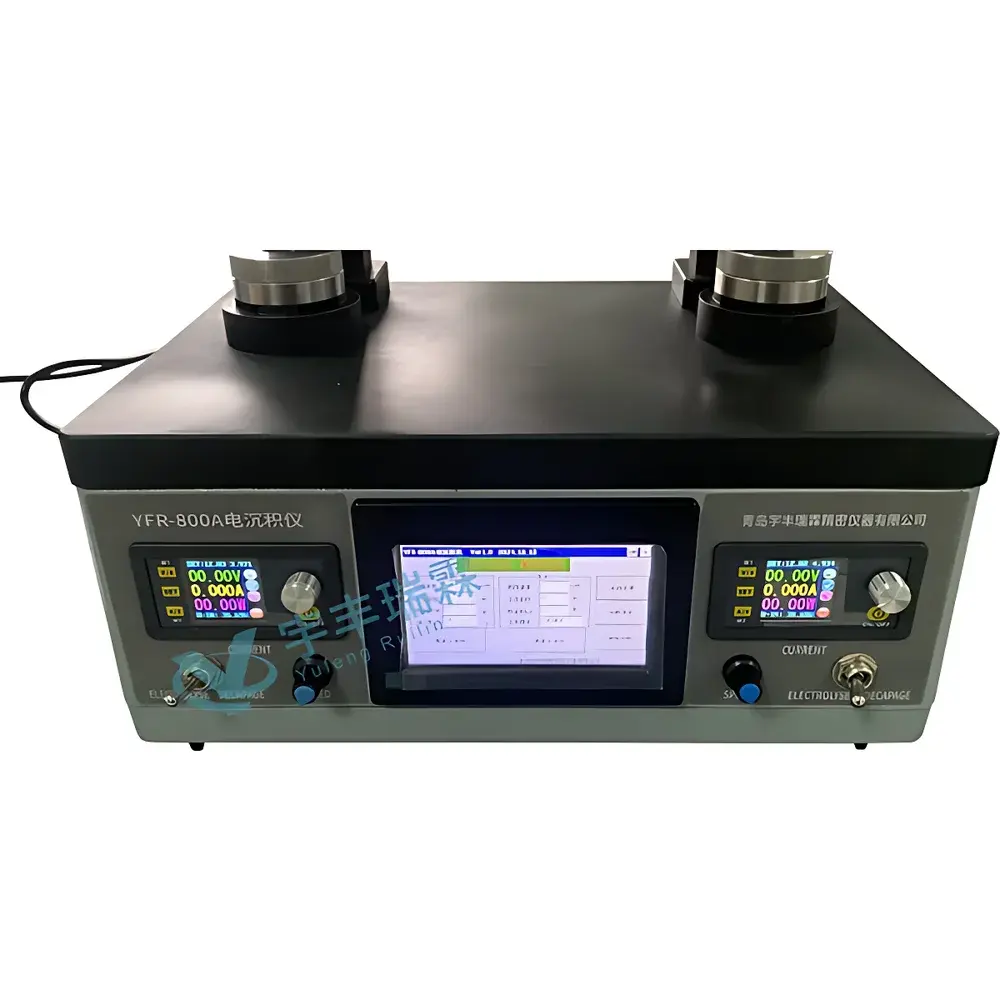 YUFENGRUILIN YFR-800A Dual-Channel Electrodeposition System for Alpha Spectrometry Sample Preparation