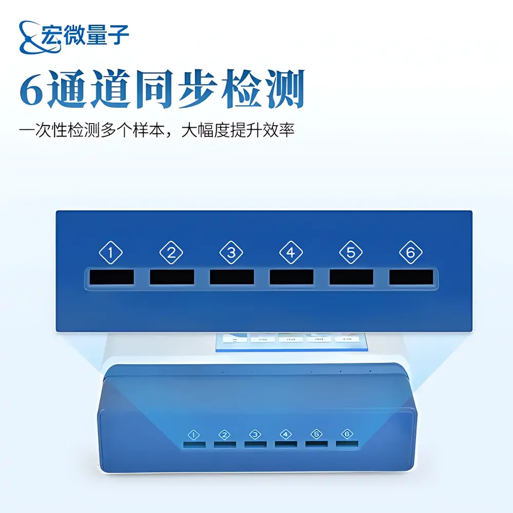 Hongweiliangzi HW-LZ2 Multi-Channel Fluorescent Quantitative Mycotoxin Analyzer