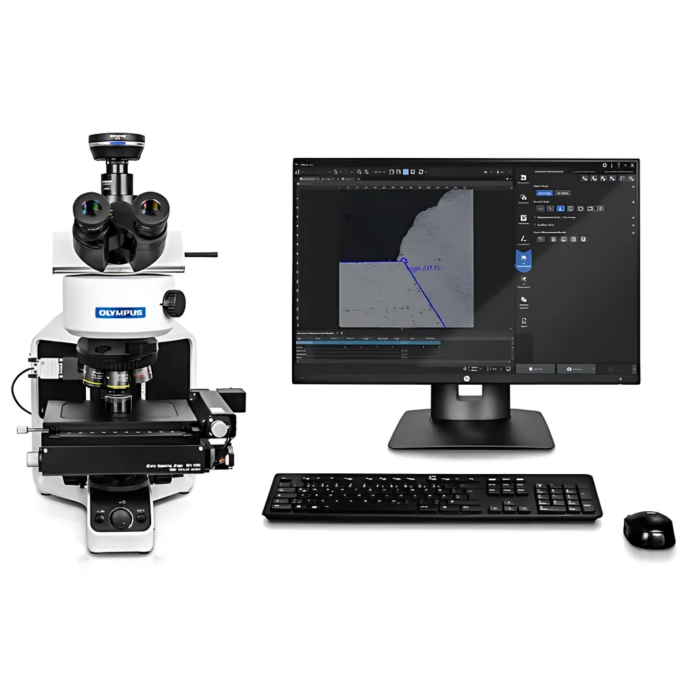 Olympus BX53M Upright Metallurgical Microscope Olympus BX53M Upright Metallurgical Microscope