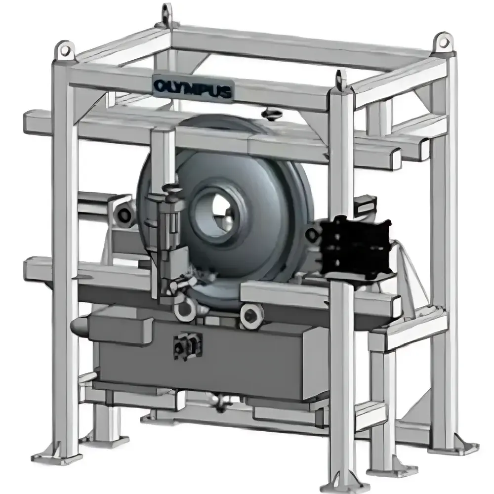 Olympus Phased Array Ultrasonic Testing (PAUT) Retrofit System for Railway Wheel Inspection