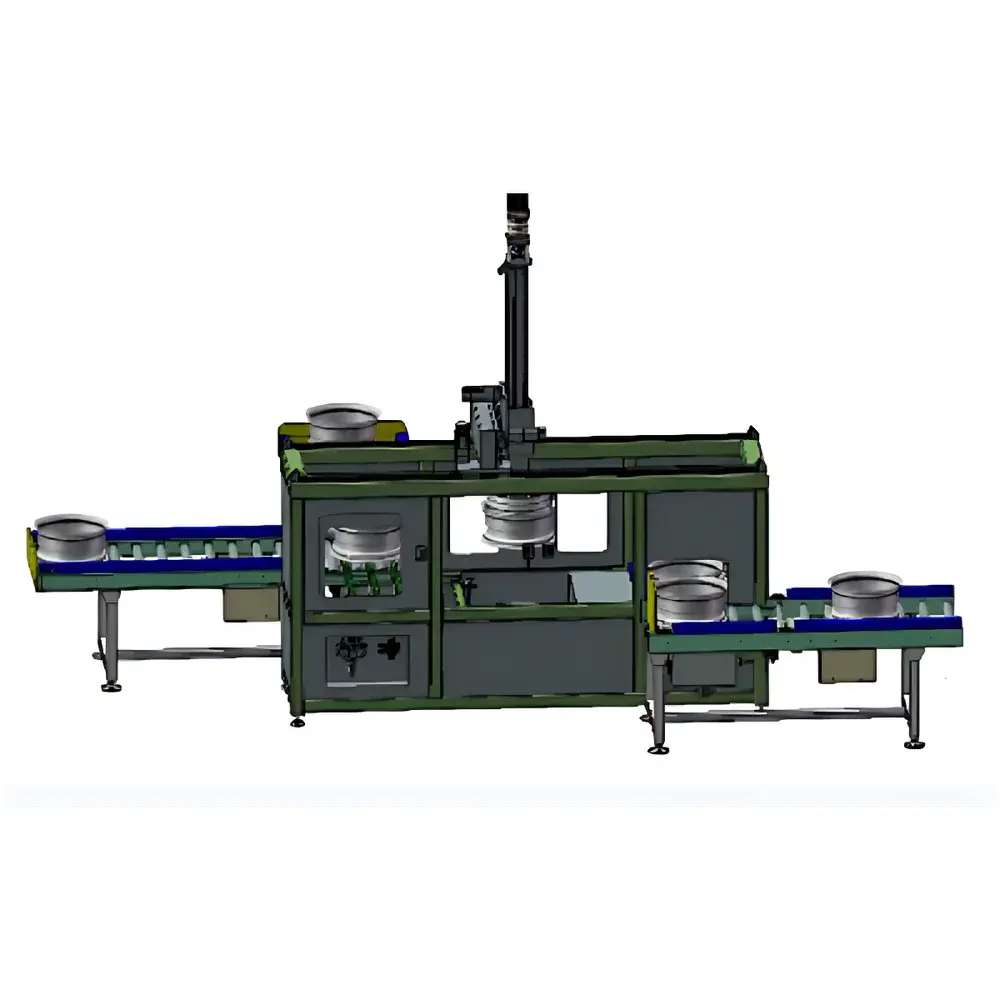 Olympus Wheel Hub Phased Array Ultrasonic Testing System