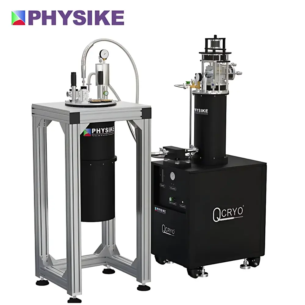PHYSIKE Cryocloud-400 Split-System Single-Shot He-3 Cryostat
