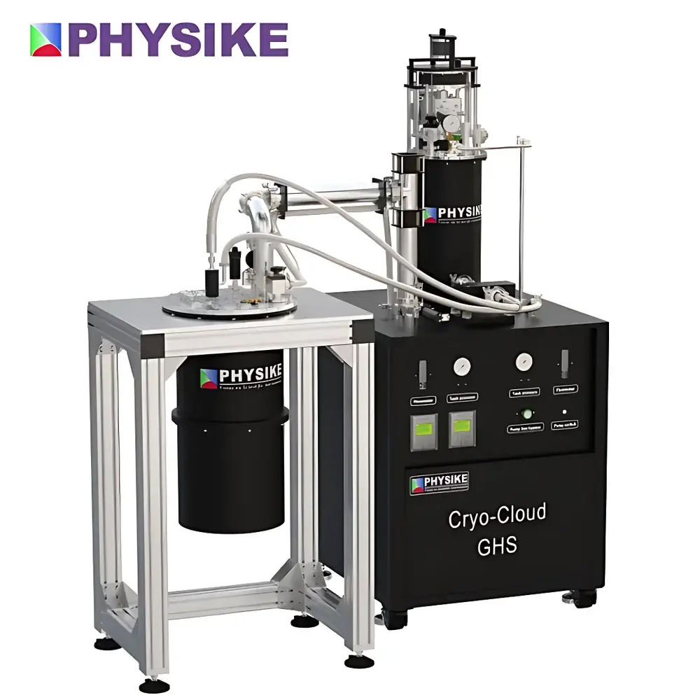 PHYSIKE Qcryo Helium-Closed-Cycle Cryogenic System