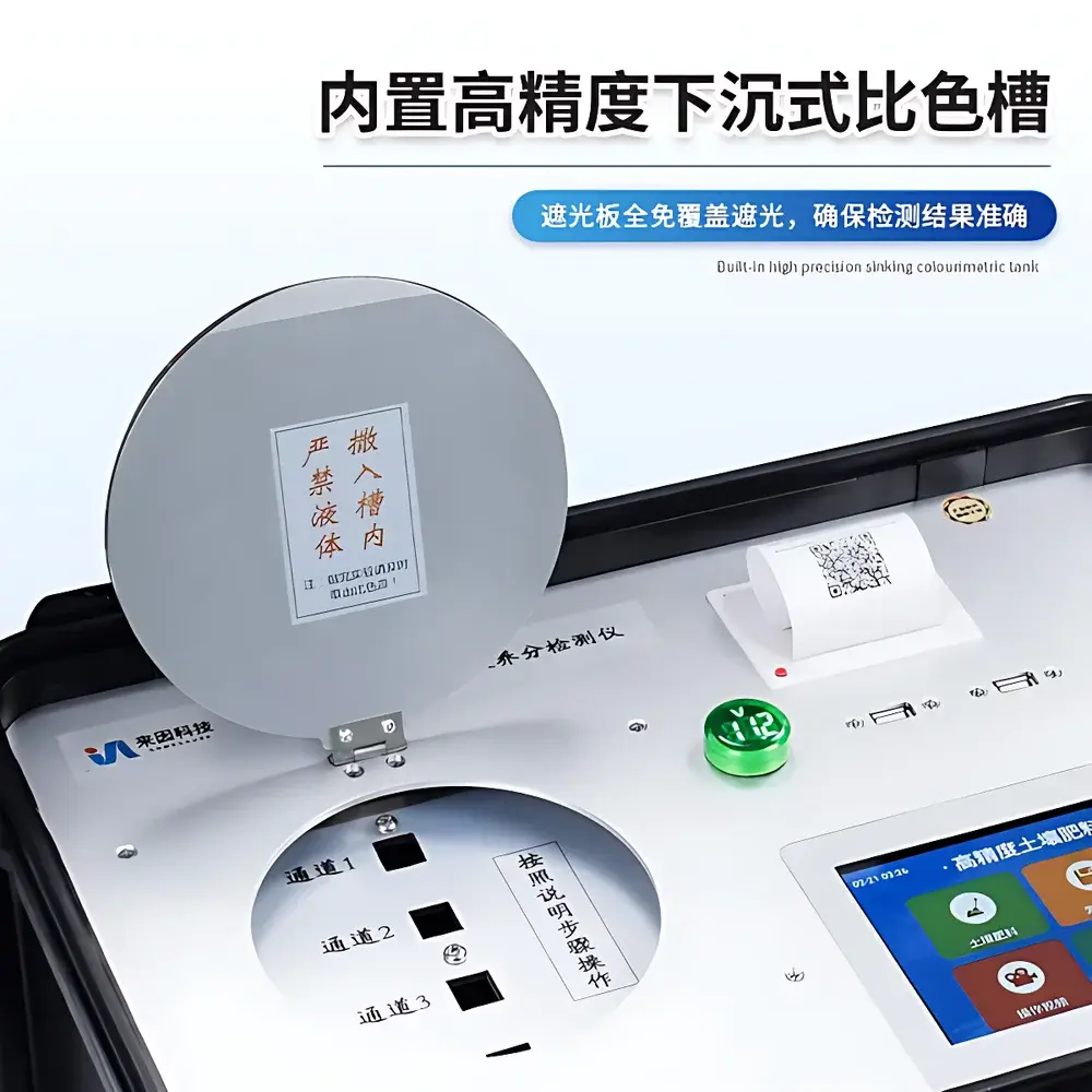 COMECAUSE IN-HT800 Portable Multi-Parameter Soil, Fertilizer & Plant Nutrient Analyzer