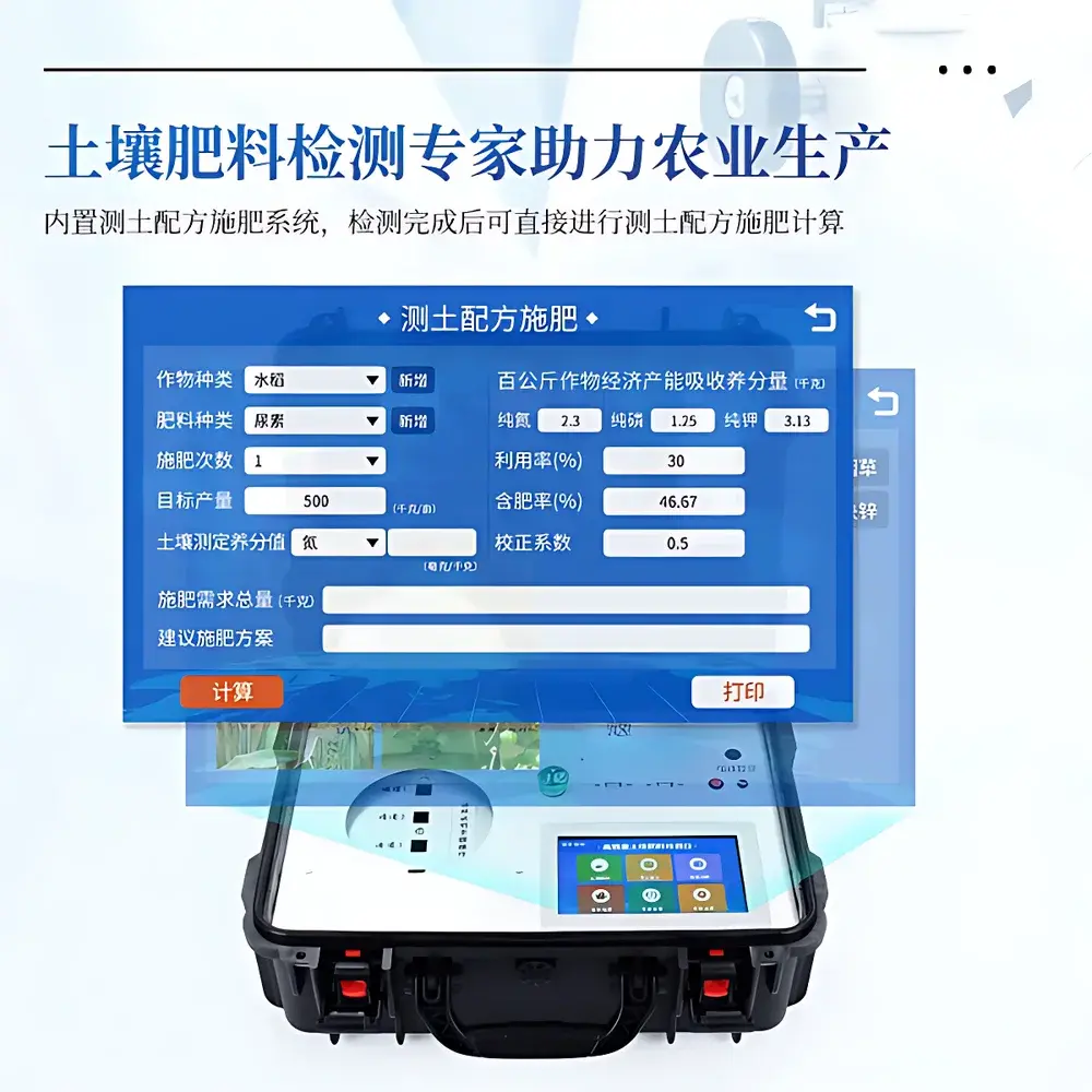 COMECAUSE IN-ZS300 Portable Heavy Metal Analyzer for Soil, Fertilizer, and Food Samples