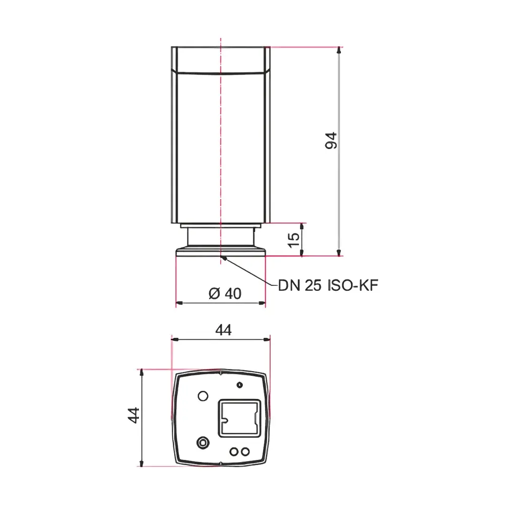 Pfeiffer Vacuum PKR 361 Full-Range Vacuum Gauge