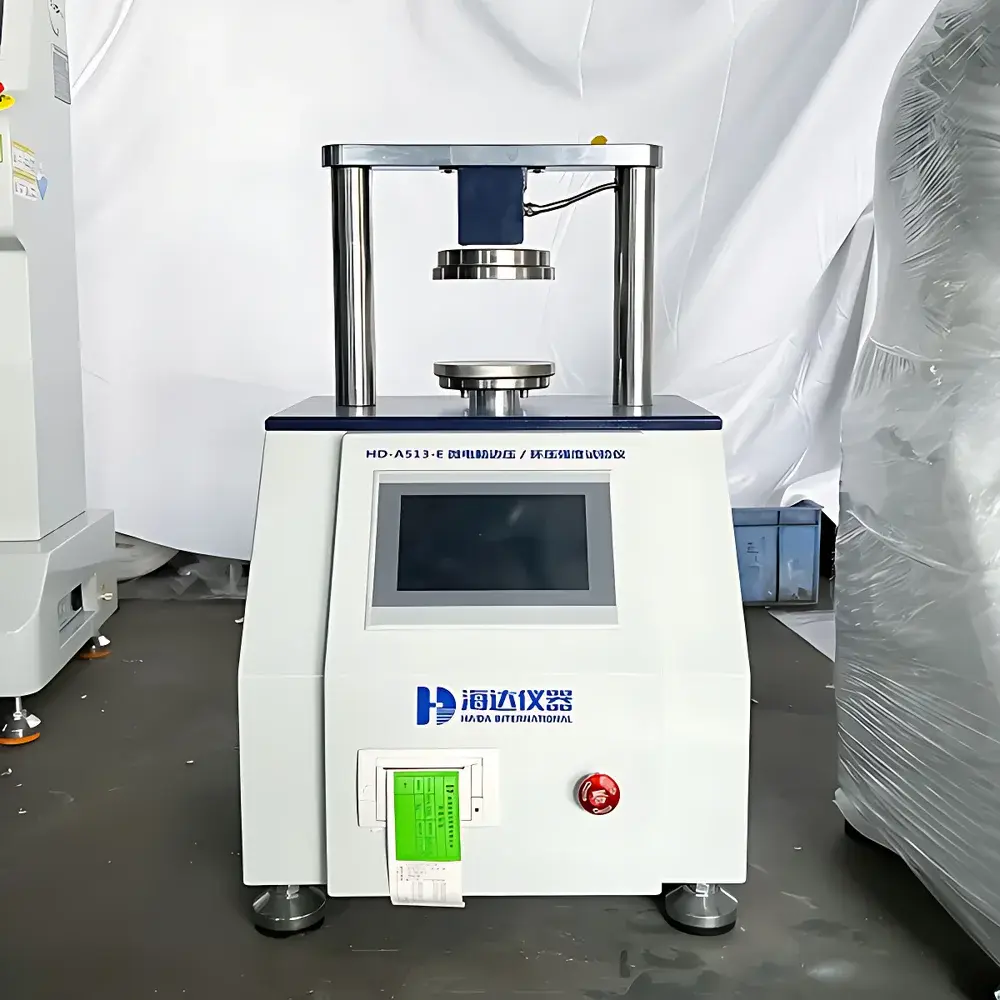 HAIDA HD-A513-E Microcomputer-Controlled Edge Crush Test (ECT) / Ring Crush Test (RCT) Instrument