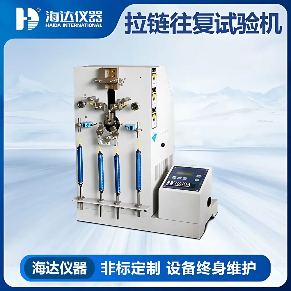 HAIDA HD-D126 Zipper Reciprocating Durability Tester