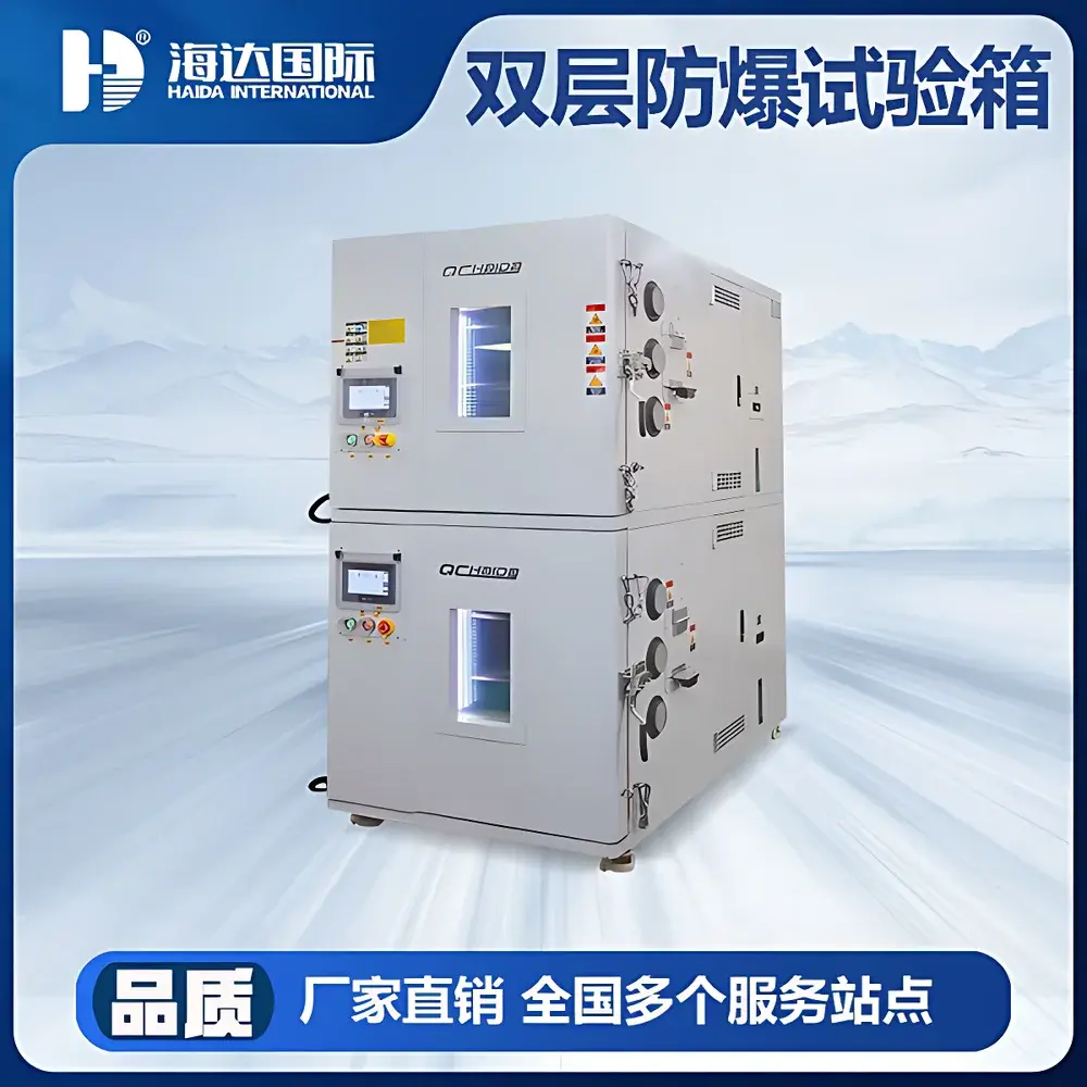 HAIDA HD-H203-1 Dual-Layer Explosion-Proof Battery Test Chamber