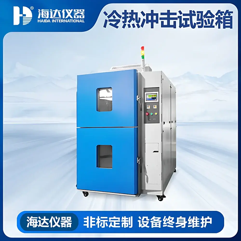 HAIDA HD-E703-100 Programmable Three-Zone Thermal Shock Test Chamber