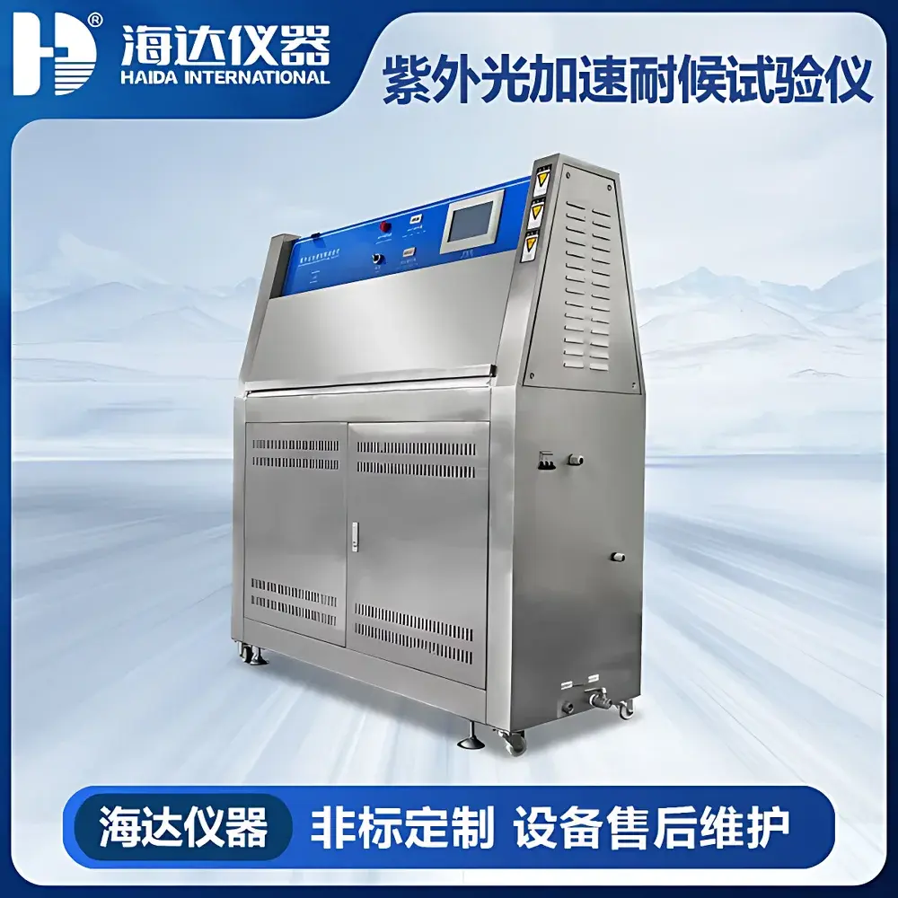 HAIDA HD-E802-2 Tilted-Tower UV Aging Test Chamber